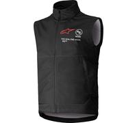 Alpinestars Techstar Softshell Gilet da motocross per ragazzi, nero, taglia M