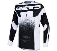 Maglia TECHSTAR SWAN Bianco Nero ALPINESTARS - UE: S