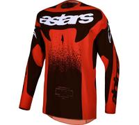 Maglia TECHSTAR SWAN Rosso Nero ALPINESTARS - UE: XL