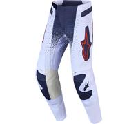 Alpinestars Techstar Swan Pantaloni da motocross, grigio scuro/viola, Taglia 30