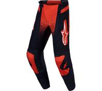 Alpinestars Techstar Swan Pantaloni da motocross, rosso/nero/bianco, Taglia 28