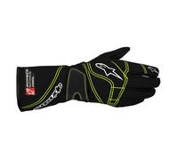 Alpinestars Tempest V2 Impermeabile Kart Guanto - Nero/Fluo Verde - Tutti Taglie