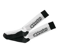 Alpinestars Touring Estate Calzini di Moto (Bianco/Nero) TG: L/XXL