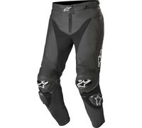 Alpinestars Track v2 Pantaloni in pelle moto, nero, taglia 46 per maschi