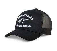 Alpinestars Triple Trucker Hat Cappellino da Baseball Uomo Nero/Nero/Bianco Taglia Unica