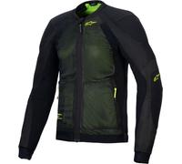 Alpinestars Troop-Air Giacca protettiva, nero-giallo, taglia 3XL per maschi