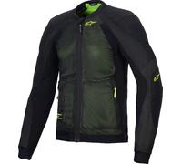 Alpinestars Troop-Air Giacca protettiva, nero-giallo, taglia S per maschi
