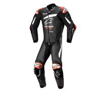 Alpinestars tuta intera in pelle Gp Plus V4 - 12 Black White - Tg 50