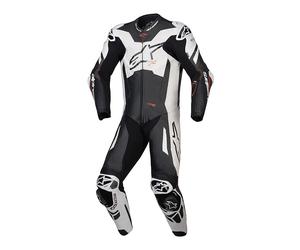 Alpinestars tuta intera in pelle Gp Plus V4 Sprint- 1231Nero bianco 52
