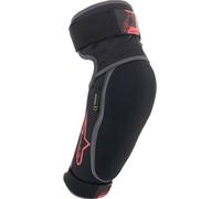 Alpinestars Vector Protettori del gomito, nero/rosso, Taglia S/M