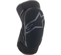 Alpinestars Vector Protezioni per il ginocchio, nero/grigio, Taglia L/XL