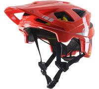 Alpinestars Vector Tech A2 Casco da bicicletta, rosso, taglia S per maschi