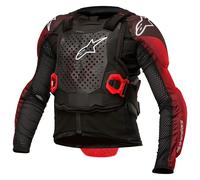 Alpinestars Bionic Tech Giacca Youth Protector, nero-rosso, taglia S M