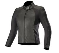 Alpinestars Vika v2 Giubbotto moto in pelle donna, nero, Taglia 48