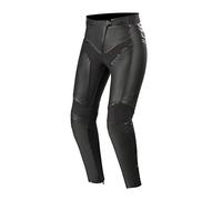 Alpinestars Vika v2 Le signore moto pantaloni in pelle Nero 38