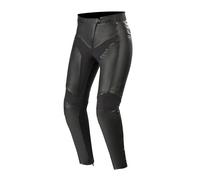 Alpinestars Vika v2 Le signore moto pantaloni in pelle, nero, Taglia 46