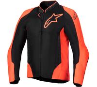 Alpinestars Viper Air V4, giacca in tessuto 4XL male Rosso Fluo/Nero