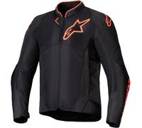 Alpinestars Viper Air V4, giacca in tessuto XL male Nero/Rosso Fluo