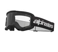 ALPINESTARS VISION 3 WORDMARK MASCHERA CROSS NERA LENTE TRASPARENTE