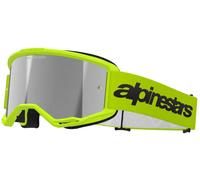Alpinestars Vision 3 Wordmark, occhiali a specchio female Giallo Fluo/Nero Argento A Specchio