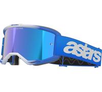 Alpinestars Vision 5 Blaze Mirror Occhiali da motocross, blu, unica taglia