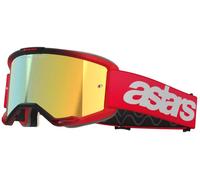 Alpinestars Vision 5 Blaze, occhiali a specchio female Rosso/Bianco Oro A Specchio