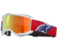 Alpinestars Vision 5 Corp Occhiali da motocross, rosso per maschi