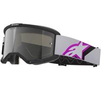 Alpinestars Vision 5 Corp, occhiali a specchio female Nero/Grigio Chiaro/Lilla Argento A Specchio