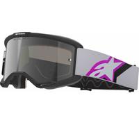 Maschera Cross Alpinestars Vision 8 Corp Grigio/Viola Grigio,Viola