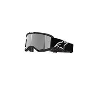§Maschera Cross Alpinestars Vision 5 Corp Nero-Mirror Silver§