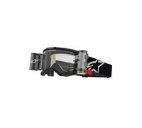 Alpinestars Occhiali da motocross Vision 5 Corp Donna Nero/Bianco Lente Trasparente