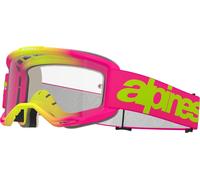 Alpinestars Vision 5 Wordmark Occhiali da motocross, rosa, Taglia unica