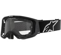 Alpinestars Vision 8 Corp Dual Pane, occhiali female Nero/Bianco Trasparente