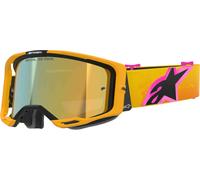 Alpinestars Vision 8 Corp Occhiali da motocross, giallo/arancione