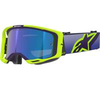 Alpinestars Vision 8 Corp Occhiali da motocross, viola/giallo