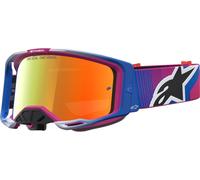 Maschera VISION 8 MAVEN Rosso Blu ALPINESTARS - UN: UN