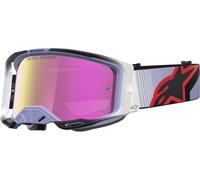 Alpinestars Vision 8 Maven Mirror Occhiali da motocross, viola/nero, Taglia unica