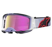 Alpinestars Vision 8 Maven Mirror Occhiali da motocross, viola/nero, Taglia unica