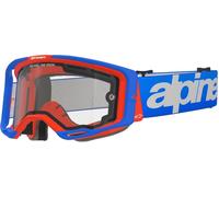 ALPINESTARS ALPINESTARS - Occhiali Vision 8 Wordmark Dual Pane Blue / Orange / Clear Lens 2025