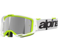 Alpinestars Vision 8 Wordmark Off-road Goggles Bianco Mirror Silver