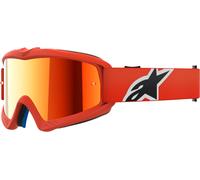 Maschera Ragazzo VISION YOUTH CORP Arancione Rosso ALPINESTARS - UN: UN