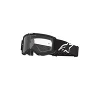 Alpinestars Vision OTG Occhiali da motocross, nero-grigio per maschi