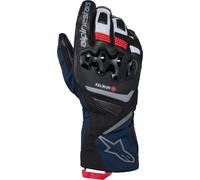 Alpinestars WT-8 GTX Guanti da moto impermeabili, nero-blu, taglia XL per maschi