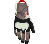 Alpinestars XT-3, guanti Drystar L male Marrone Scuro/Beige/Arancione