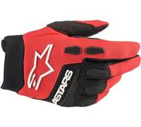 Alpinestars Youth & Kids 3543622-3031-S - Guanti a foro completo, colore: Rosso/Nero