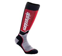 Alpinestars Plus Calze Motocross Giovani, nero-rosso, taglia M L