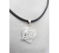 Alpini : Ciondolo in Argento 925 e Caucciù- Pendente Cappello Simbolo Penne Nere