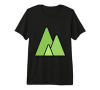 Alpinismo Alpine Forget Me Not Skiing Montagna Fiore Maglietta Premium