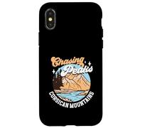 Alpinismo - Montagne della Corsica Custodia per iPhone X/XS