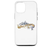 Alpinista si arrampica sul monte Watzmann a Berchtesgaden Custodia per iPhone 12/12 Pro